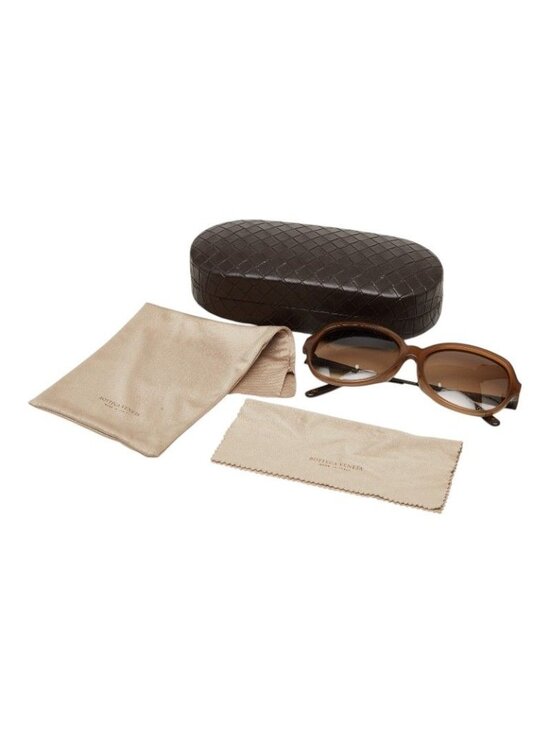 Bottega Veneta Sunglasses Brown Acetate 1- Eyewear main image 7